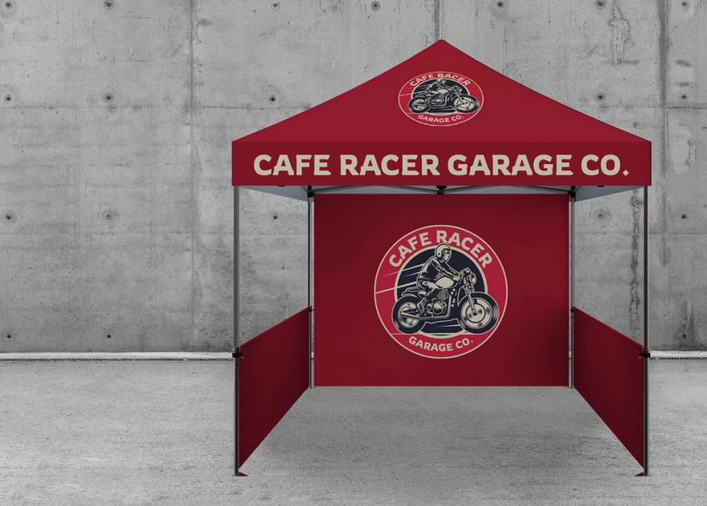 Custom Printed Canopy Tent Set • Printing Partners