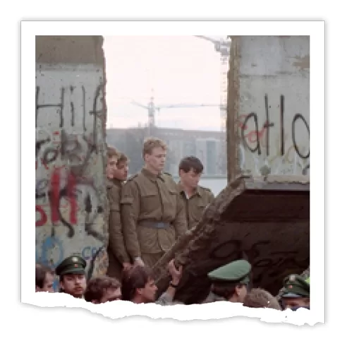 Fall of the Berlin Wall November 9, 1989