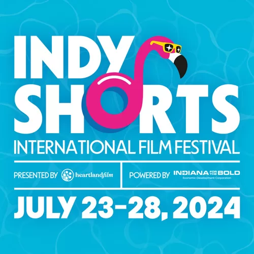 Indy Shorts International Film Festival By Heartland Film Logo