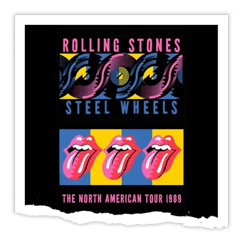 Rolling Stones Steel Wheels Tour 1989